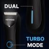 Menhood Grooming Trimmer Mini | Rasatura delle parti intime del corpo per uomo | Ricaricabile | Senza fili | Impermeabile | Torcia LED | Fino a 90 minuti di autonomia | Protettivo per la pelle