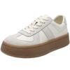 Belle Women's Retro Platform Color-block Casual Trainers