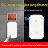 Ultra-Long Range Self-Powered Wireless Doorbell with Dual Receivers & High Volume Pager