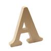 Volně stojící A-Z Dřevěná písmena abecedy k zavěšení Svatba Domácí Párty Dekor