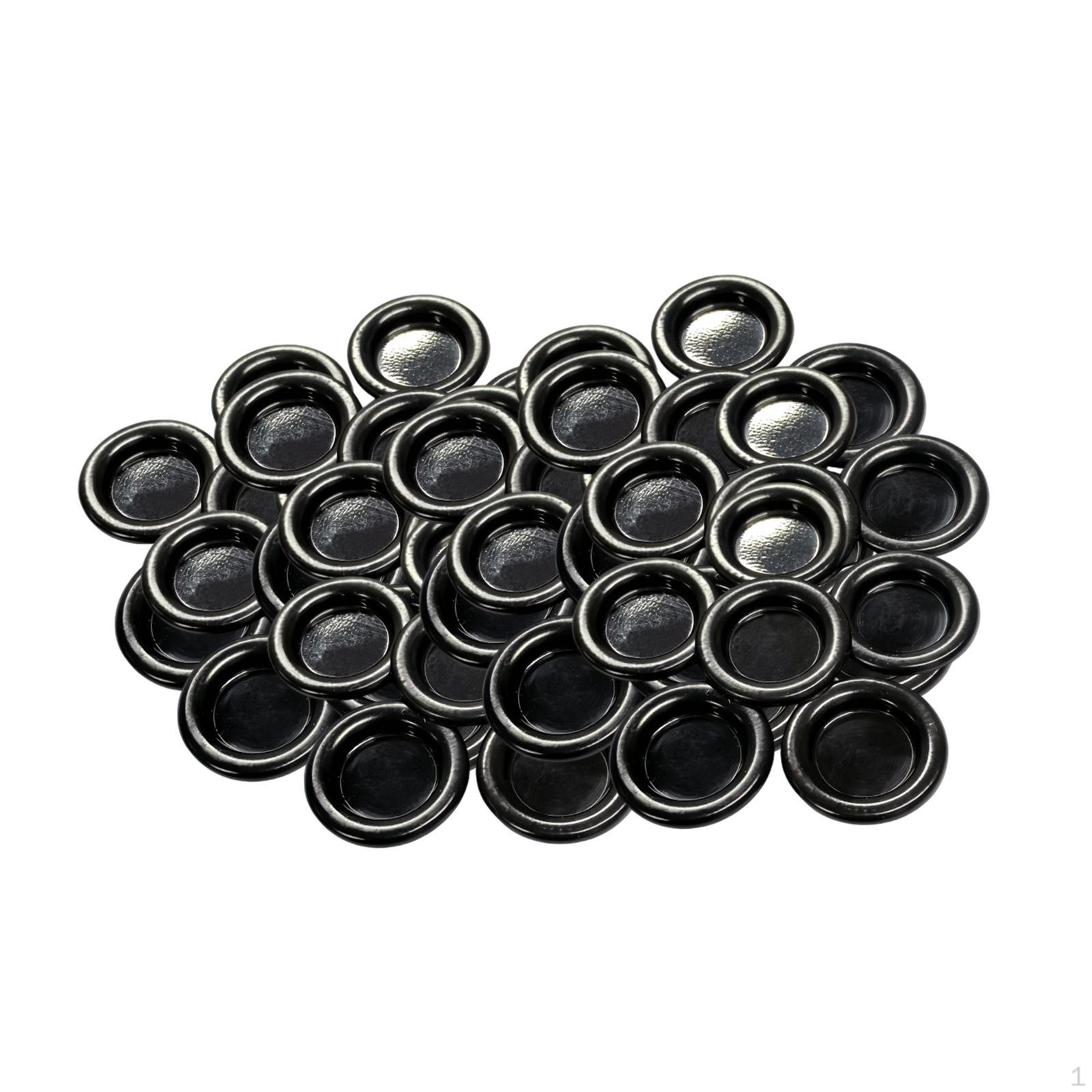 

50 Burner Trays, Holder Plates, Cone Tray Holders for Teahouses black