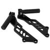 A58X-Rear Foot Pegs Pedal Bracket For Talaria MX3 MX4 MX5 Electric Dirt Bike Anti-Skid Foldable Foot Rests Pedal
