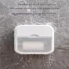 Bathroom Tissue Storage Cases Multi-functional Wall-mounted Light Luxury Wave Pattern Toilet Paper Dispenser Box