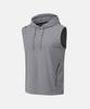 Descente Training Hoodie Sleeveless Melange Gray (Sq321Tst72)