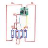 Scheda Circuitale BMS 4s 20A PCBA Batteria 18650 3.7V Con Connettore DC Per Trapano Elettrico Manuale 16.8v