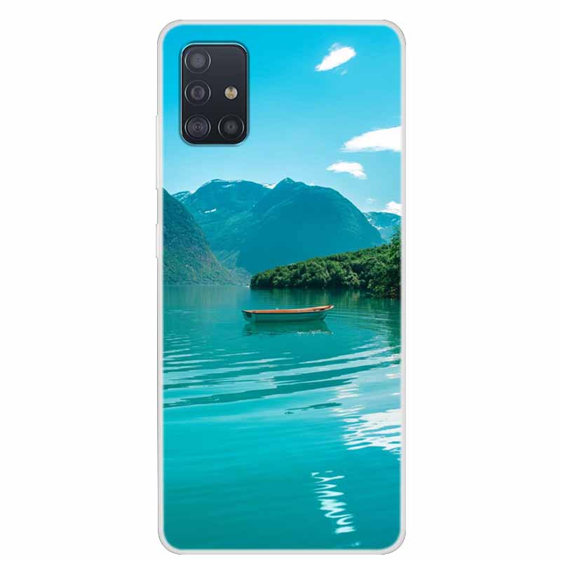 For Coque Samsung Galaxy A71 A51 M31 Case M31S Soft Silicone Back Case for Samsung A71 M31S Cover A 51 Shockproof Case M31 Cover