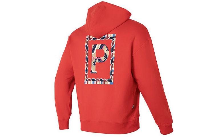 Puma CNY Sweatshirts Unisex Red Hooded Moderate Other 625833-11