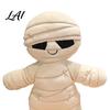 Mummy Stuffed Animal Halloween Pumpkin Pillow Doll Plush Toy Soft Creative Holiday Gift Ideas Doll Decorative Cushions for Sofa And Home