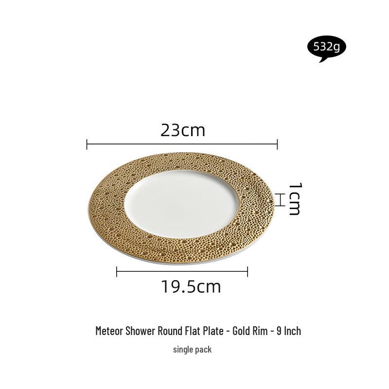 VAKADA Ceramic Western Dinner Plates