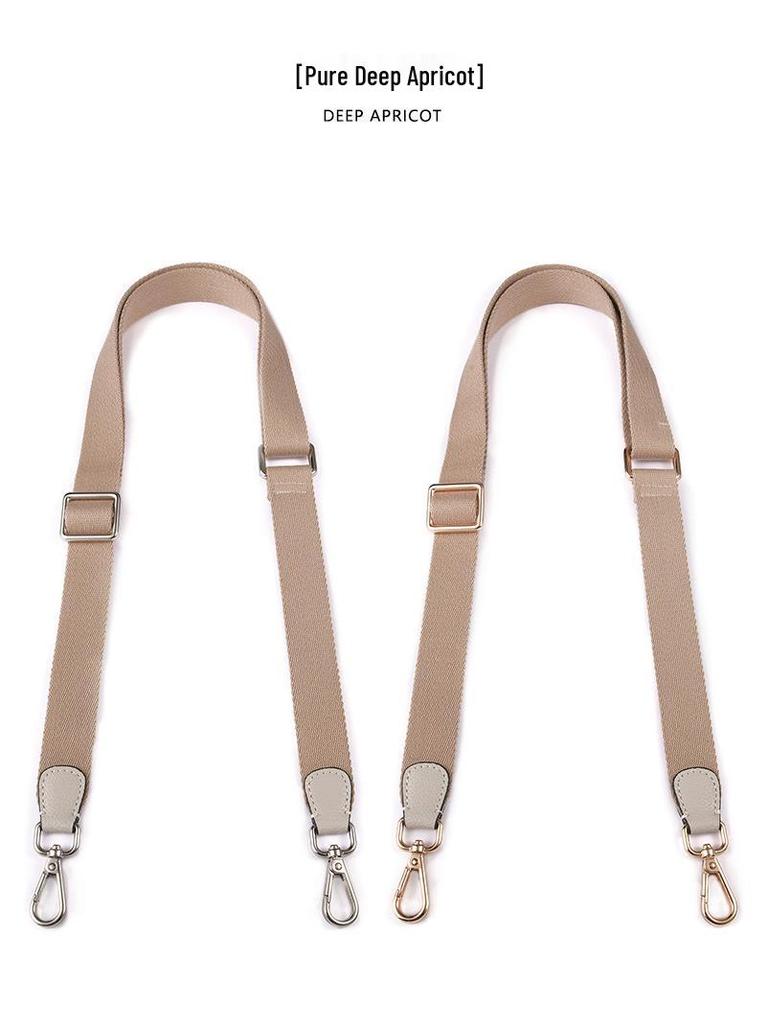 MHS-F-37 2,5CM Jednobarevný Nastavitelný Plátěný Popruh Přes Tělo/Přes Rameno Náhradní