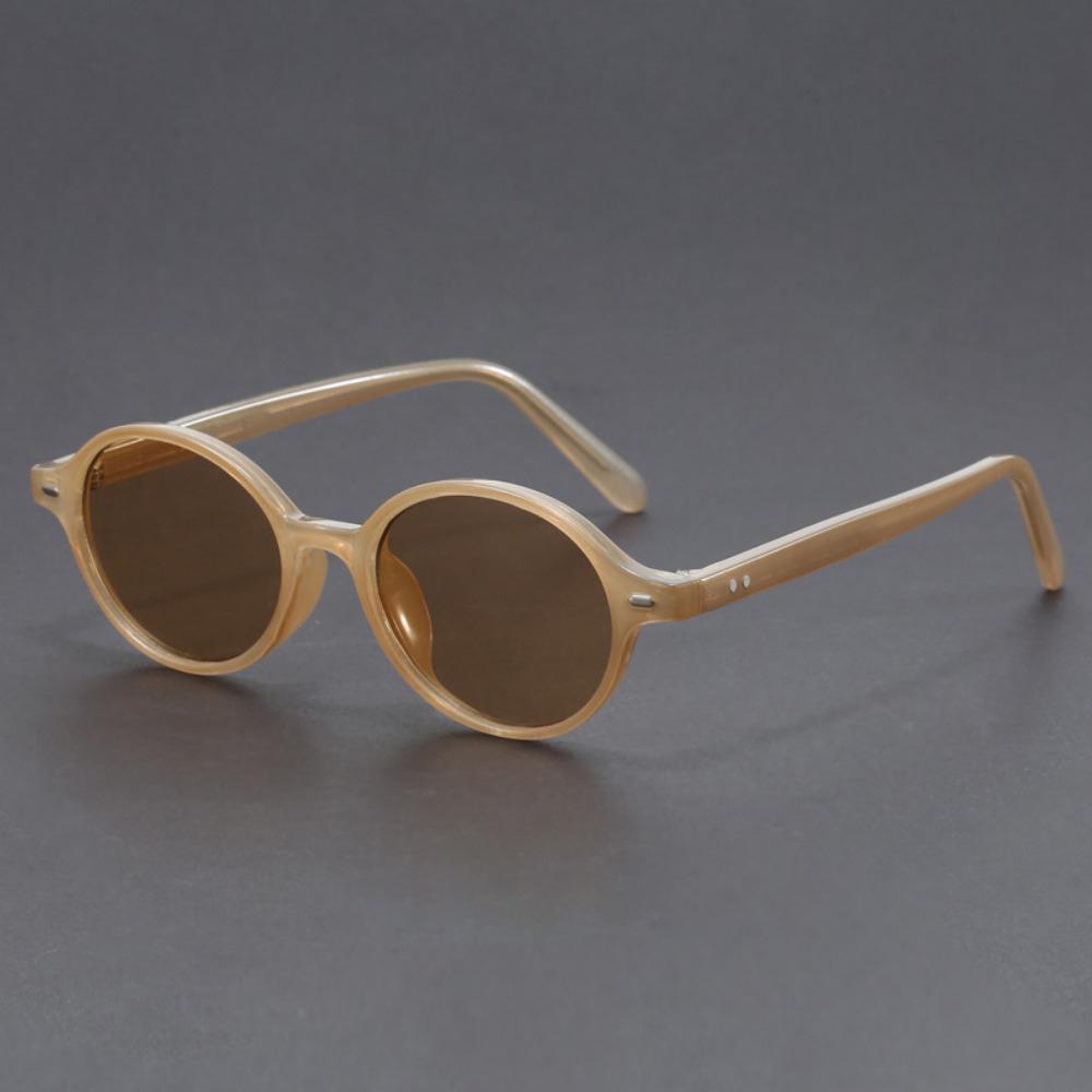 Sexy Small Oval Women'S Shades  New Fashion Black Brown Fashion Glasses Ladies Shades Trends Summer Unique Eyewear Men