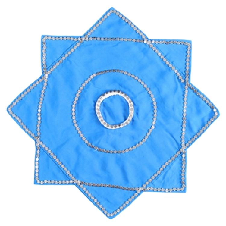 

Dancing Handkerchief For Women Men Dancing Octagonal Polyester Handkerchief Chinese Traditional Dancing Handkerchief синий