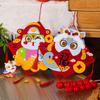 Handmade New Year's Festive Hanging Ornaments Best Wishes Cartoon Hanging Decorations  Living Room