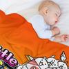 Battle Cats Throw Blanket Sofa Quilt Flannels Thin Heavy Blankets