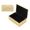 Vintage Jewelry Box Carved Elegant Colorfast Zinc Alloy Soft   Lining Trinket Storage Box for Dressing Table Shelf
