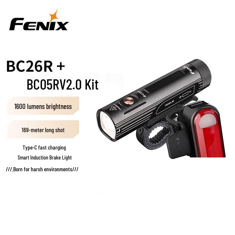Fenix BC26R 1600 Lumen Rechargeable Bike Light
