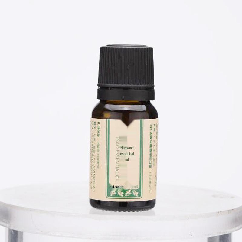 Mugwort Essential Oil Blend - Moxibustion & Massage Oil for Shoulder and Neck Relaxation, 10ML