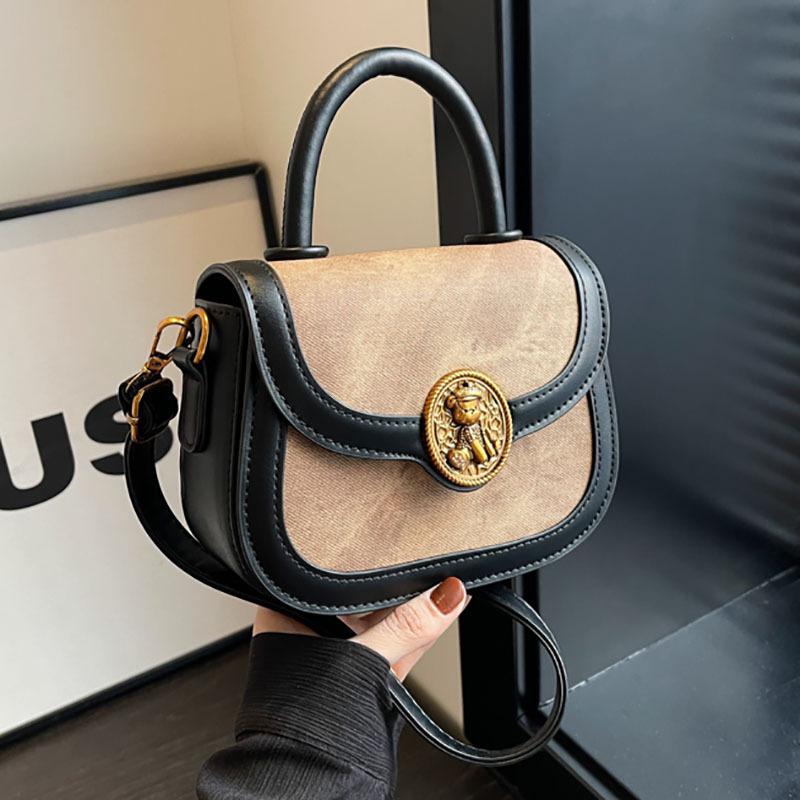 Bag Women's New Fashion Versatile Messenger Bag Small Bag Portable Small Square Bag
