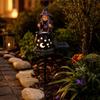 Halloween Witch Stake Lights, Powered Ground Lights for Outdoor Garden Decor