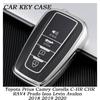 Husă nouă TPU pentru cheie auto pentru Toyota Prius Camry Corolla C-HR CHR RAV4 Prado Izoa Levin Avalon 2018 2019 2020 Husă tip carcasă pentru cheie auto Protector breloc