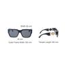 Versace Logo Cat Eye Sunglasses Women Sunglasses Black VE4483D-GB1/87-57-16