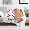 bubu dudu Throw Blanket Ultra Soft Flannel Fleece Blanket for All Seasons