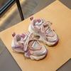 Kinderschoenen Sport 2026 Lente en Herfst Nieuw Meisjes Mode Casual Slijtvast Student Mesh Ademend Hardloopschoenen