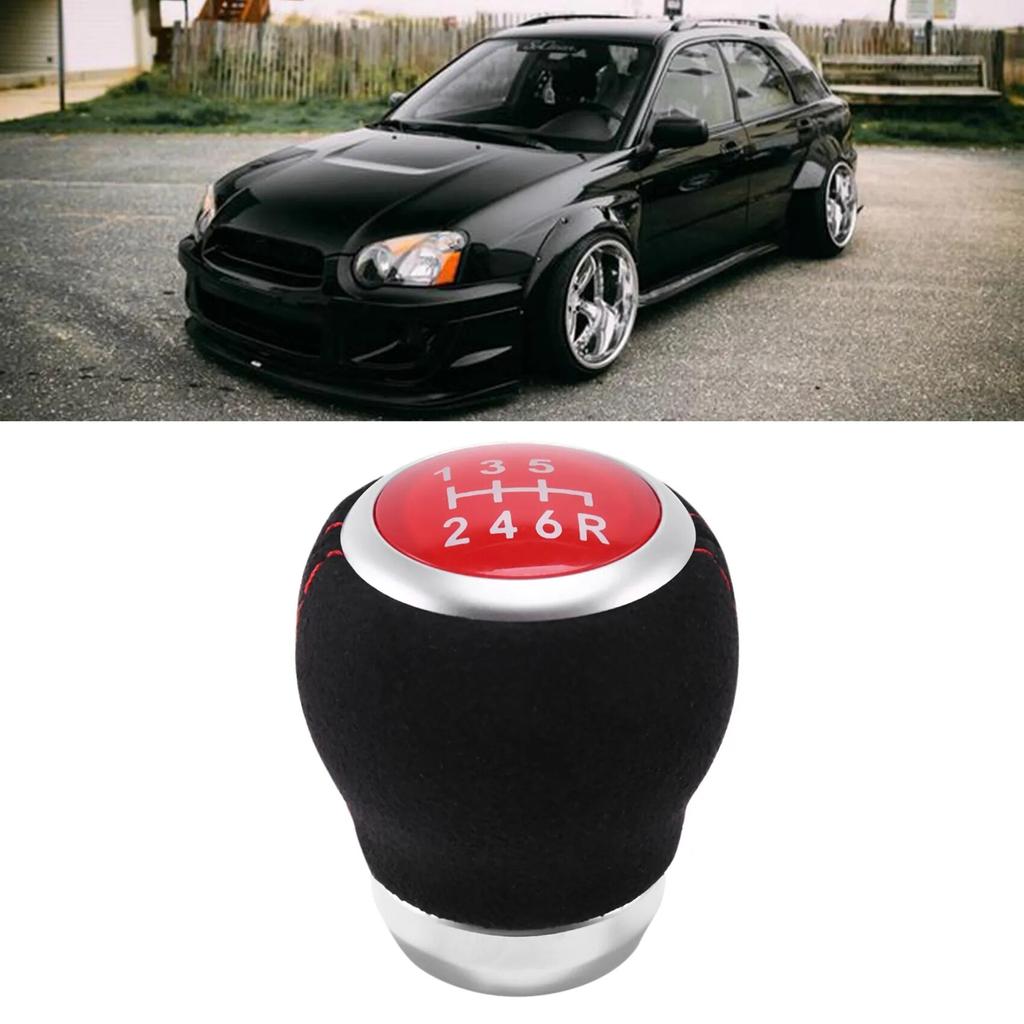 6 Speed Car Manual Transmission Shift Knob Gear Shift Knob for Subaru Impreza WRX STI Outback Forester 2009-