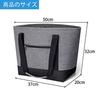 Insulated bag large capacity zipper lunch foldable eco thermal food storage lightweight multifunctional tote suitable commuting school cherry blossom