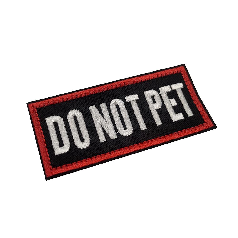 Taifeng 9x4cm Service Dog Harness Patch - Velcro Embroidered Cloth