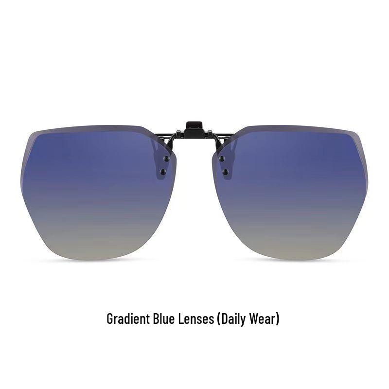 Fashionable Polarized Clip-On Sunglasses for Men and Women: Perfect for Fishing and Driving