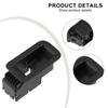 Car Front Right Glass Button Panel For Golf VII 2012-2021 5G0868345 LHD Driver Black Plastic Car Door Window Switch Accessories