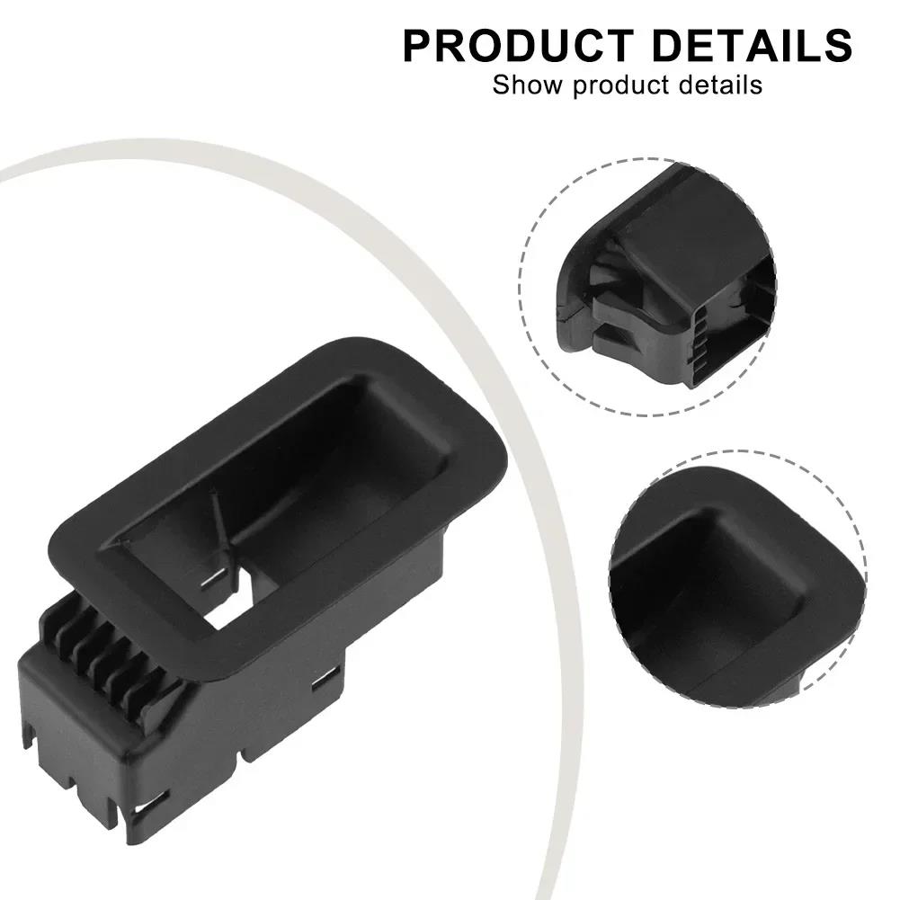 Car Front Right Glass Button Panel For Golf VII 2012-2021 5G0868345 LHD Driver Black Plastic Car Door Window Switch Accessories