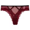 Lace Hollow Sexy European & American Style Triangle Underwear – Solid Color, Pure Desire Design.
