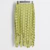 2025 Summer Embroidered Tassel High-End Women’s Wrap Skirt In Solid Colors