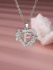 Collana Lettera Inglese a Forma di Cuore - Design alla Moda e Versatile