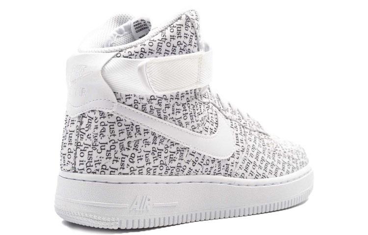 Nike Air Force 1 High Just Do It Pack Weiß Damen AO5138-100
