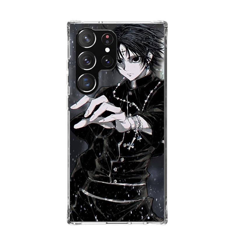 Huner X-Hunters Chrollo Shizuku Phone Case For Samsung Galaxy S26 Ultra S23 S24 S25 Edge S20 FE S21 S22 Plus Soft Print Shell Co