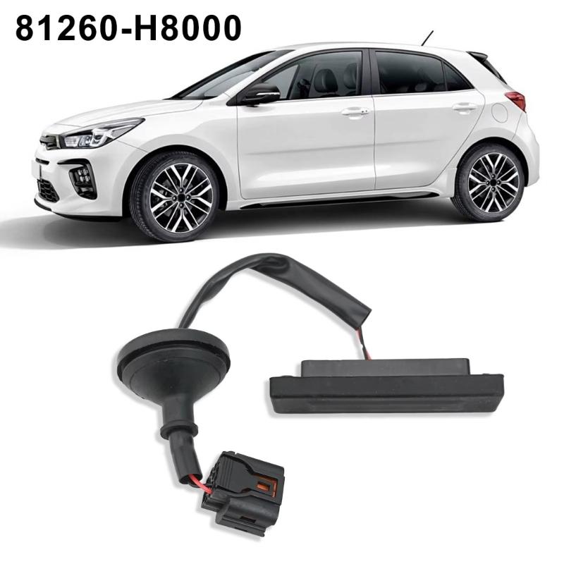 Liftgate Trunk Release Unlocking Rear Door Handle Switch Tailgate Grip Button 81260-H8000 81260H8000 Easy Installation