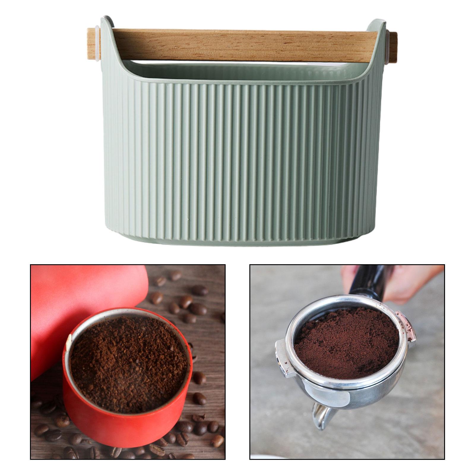 

Espresso Dump Bin Removable Knock Bar Durable for Kitchen Restaurant Office