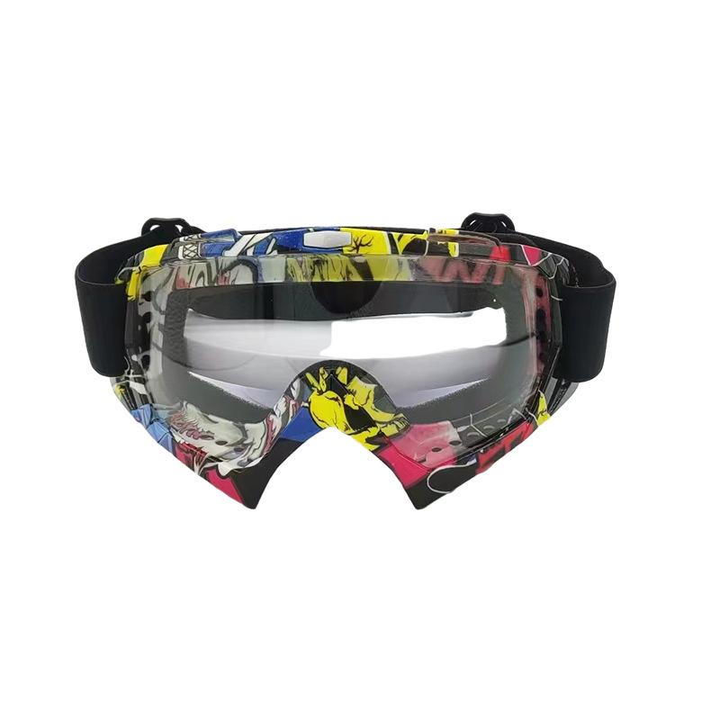 Off-road Motorcycle Protective Glasses, Outdoor Riding Windproof Sand, Bicycle Men's and Women's Face Masks, Goggles