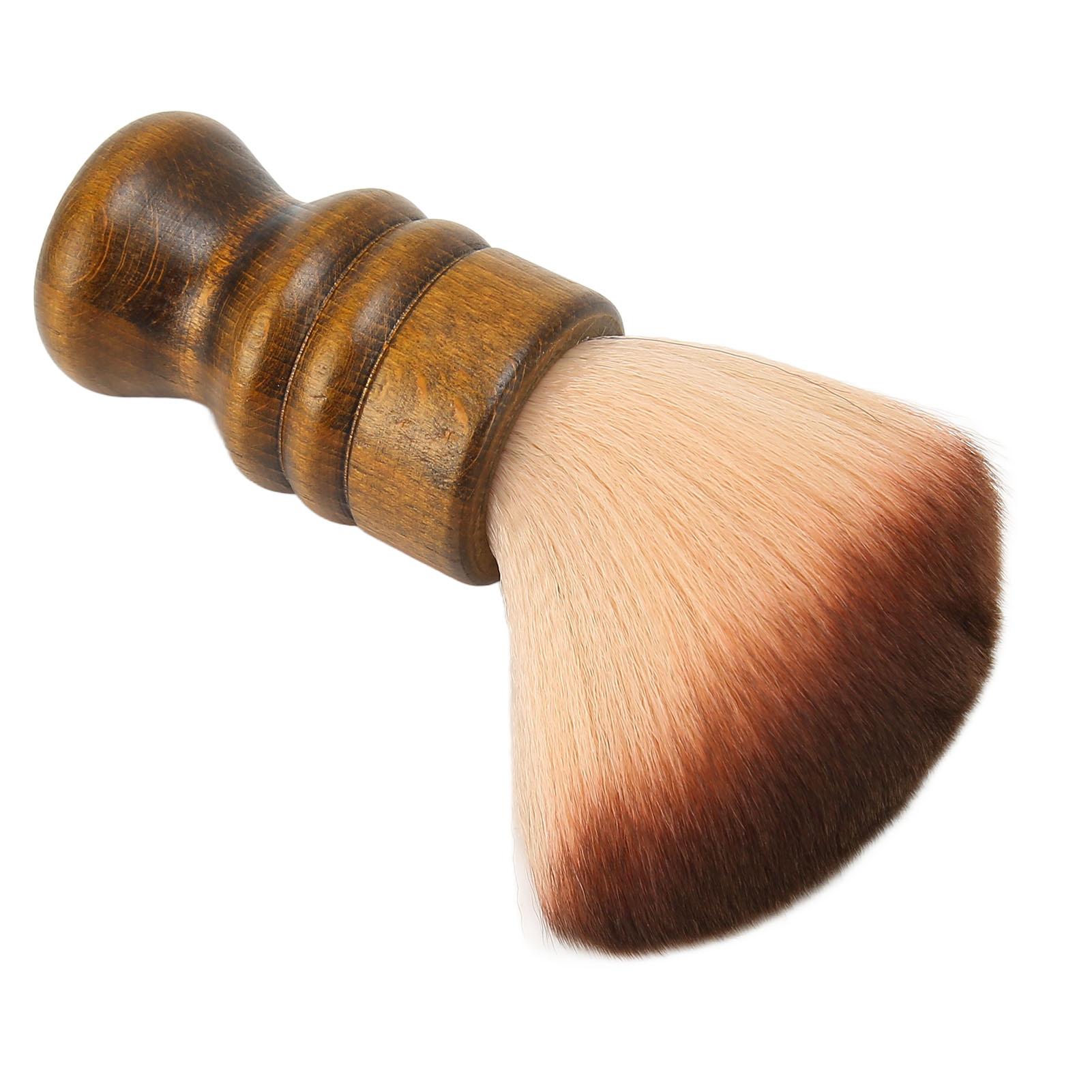 

Neck Duster Nylon Brush Soft Face Dust Hair Sweep Cleaning Tool Barber Brush for Salon