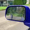 Ampper Car Auxiliary Mirror, Lane Change Mirror, Rear Viewing, 360° Angle Adjustment, Side Mirror (Rectangular, 4 Pieces)