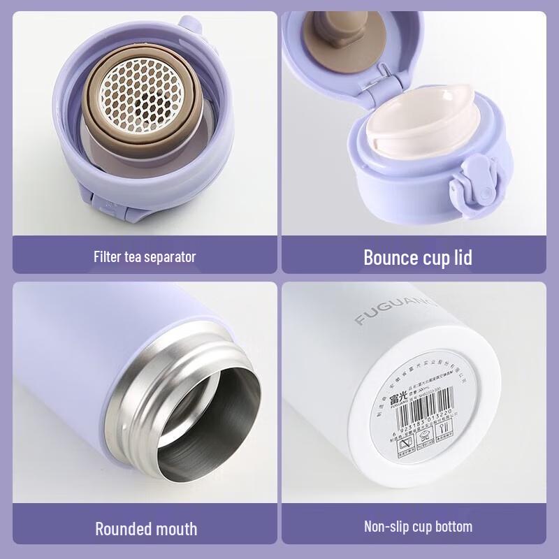 Fuguang 480ml 304 Stainless Steel Direct Drink Insulated Bottle