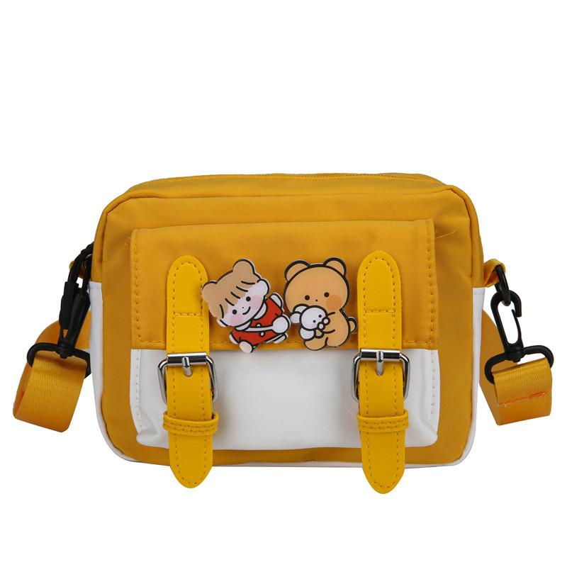 Piccola Borsa a Tracolla in Tessuto Oxford con Cerniera per Uso Quotidiano Casual