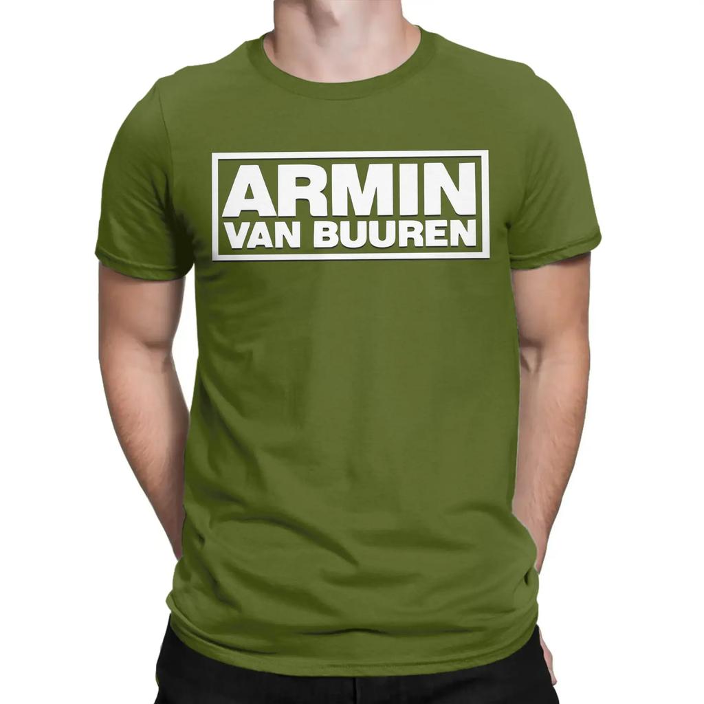 Unisexs TShirts Armin Buuren Awesome Pure Cotton Tee Shirt Short Sleeve Logo T Shirts O Neck Clothes Gift Idea