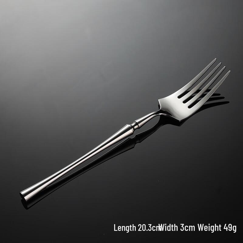 Qianxing  Small Waist  304 Stainless Steel Dinner Forks (Set of 10)