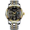Brand Oruss Sp673 New Top Luxury Mens Watch With Box Waterproof Calendar Luminous Steel Belt Mens Quartz Watches