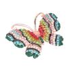 Brooch Pin Women Insect Lapel Safety Colorful Shining Diamond Decoration Gift for Women Girls Red