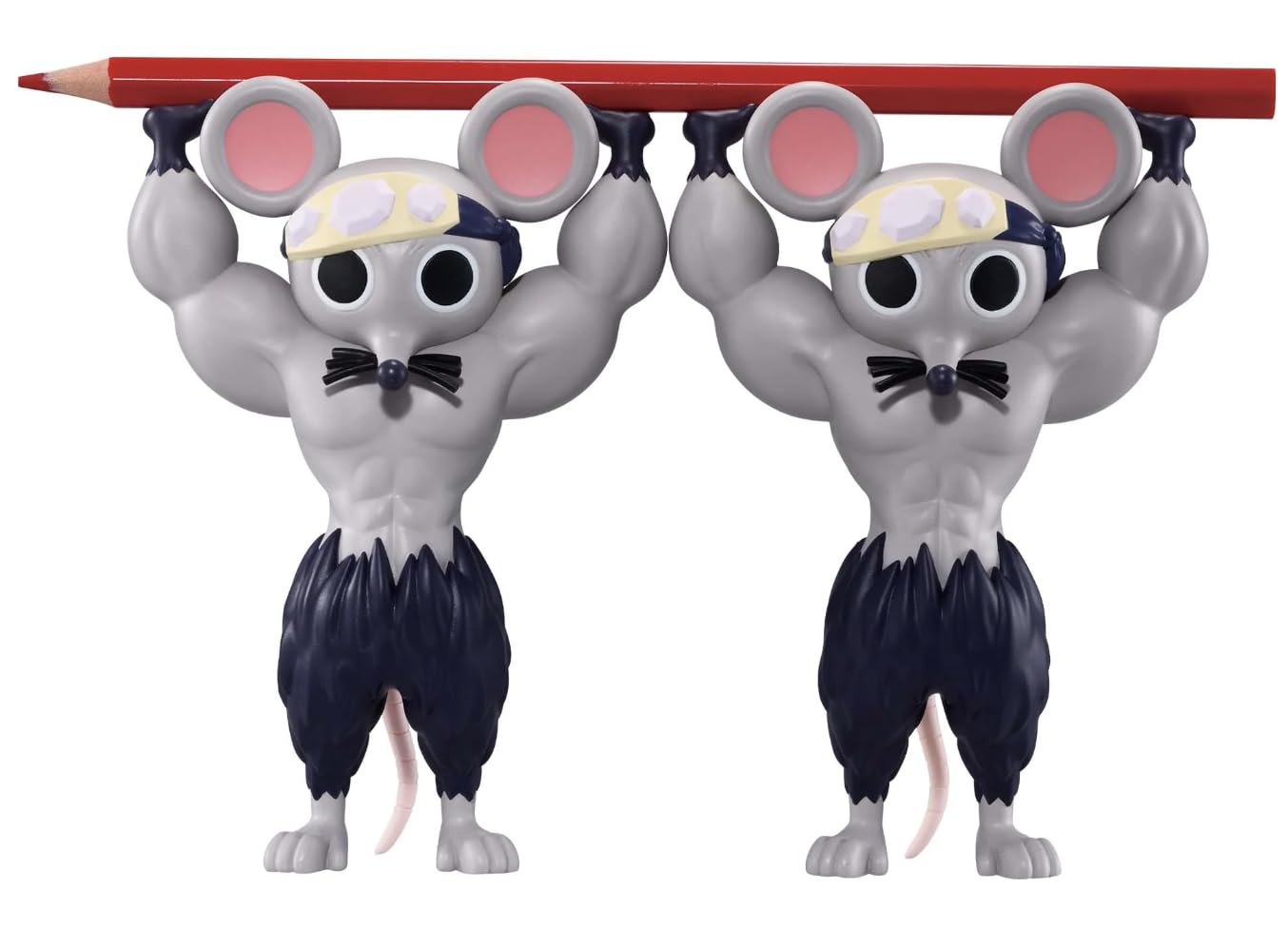 

Мускулистая фигурка Мыши Клинок, рассекающий демонов Fig Life!